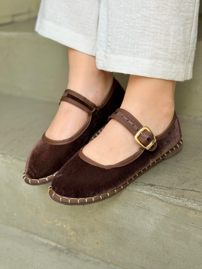 FLATS MAFALDA VALVET