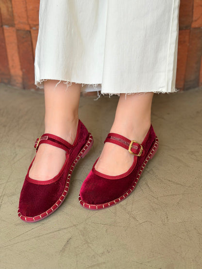 FLATS MAFALDA VALVET